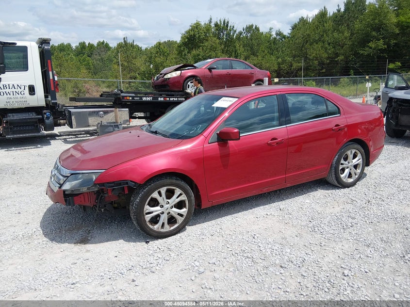 Vin: 3fahp0ha6cr280951, lot: 45592151, ford fusion se 20122