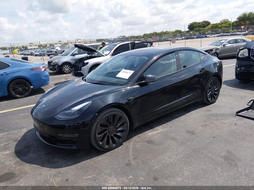 2023 Tesla Model 3 Performance Dual Motor All-Wheel Drive 5YJ3E1EC3PF621008 photo 1