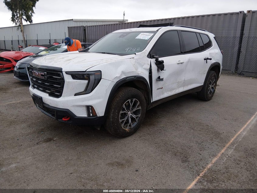 Vin: 1gkenpks6tj229283, lot: 45592261, gmc acadia at4 awd 20262