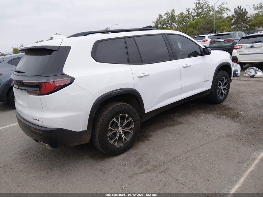 Vin: 1gkenpks6tj229283, lot: 45592261, gmc acadia at4 awd 20264