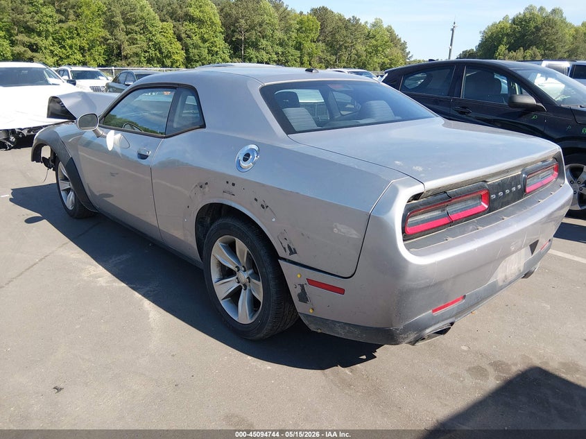 Vin: 2c3cdzag1fh855171, lot: 45592311, dodge challenger sxt 20153