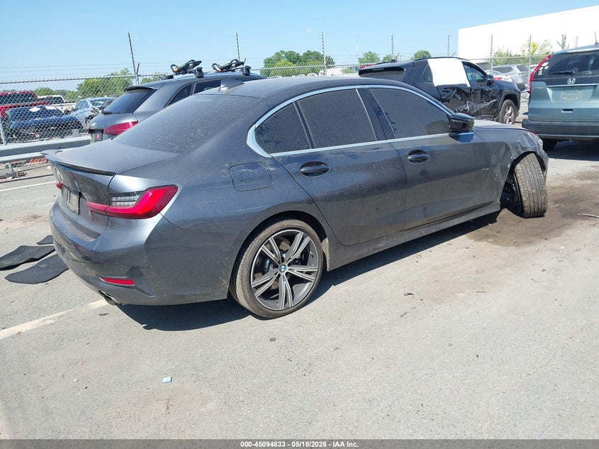 Vin: wba5r7c0xmfk59109, lot: 45592400, bmw 330i xdrive 20214
