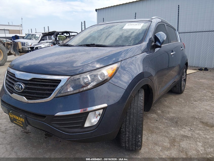 2012 KIA SPORTAGE SPORT UTILITY VEHICLE 2.4L I-4 DOHC, VVT, 176HP