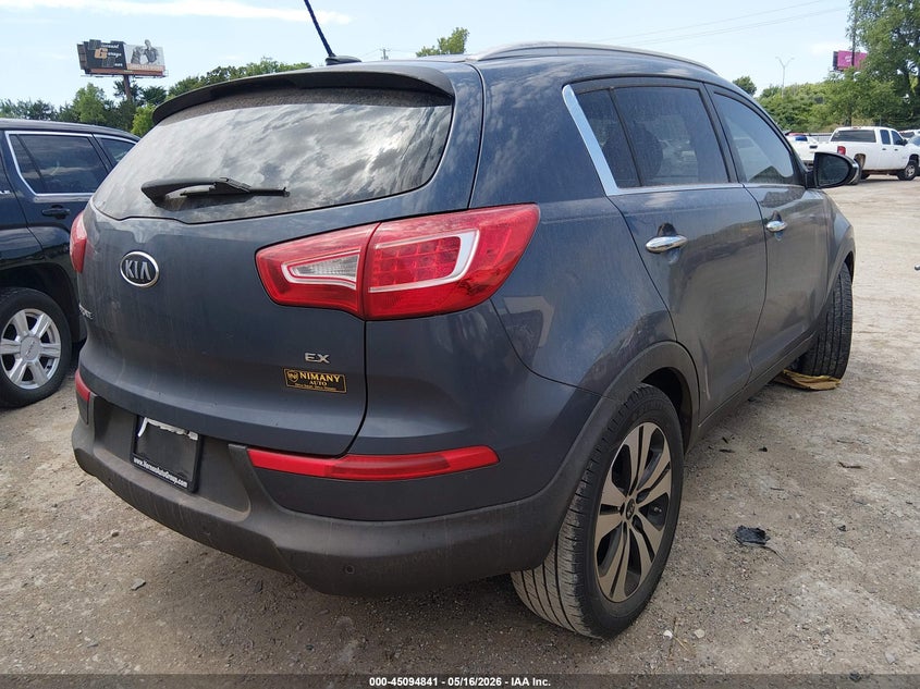 2012 KIA SPORTAGE SPORT UTILITY VEHICLE 2.4L I-4 DOHC, VVT, 176HP