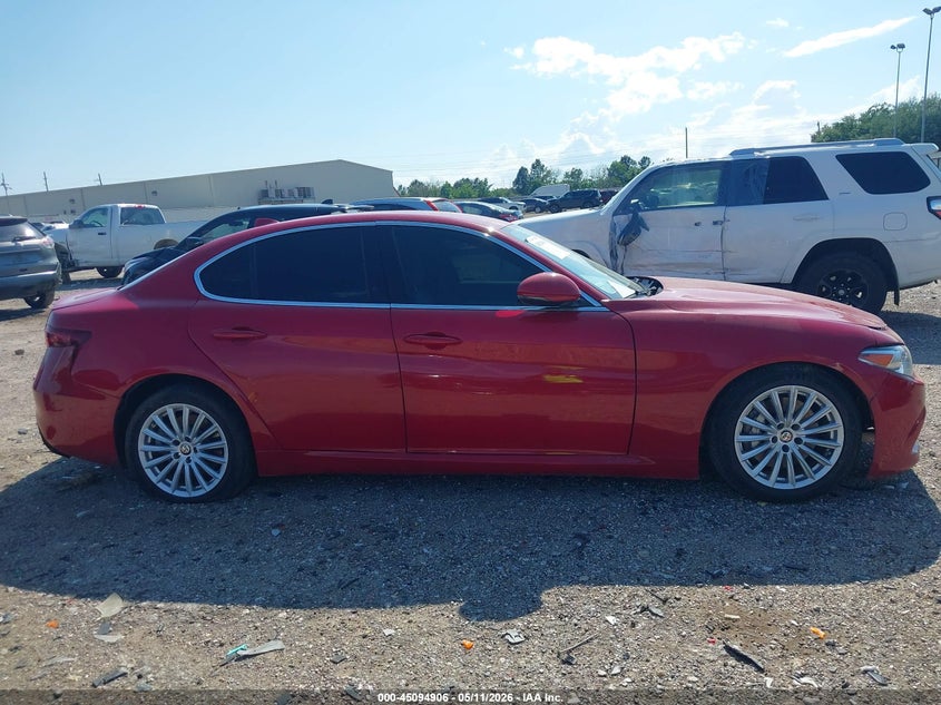 2021 Alfa Romeo Giulia Rwd VIN: ZARFAMAN9M7639831 Lot: 45094906