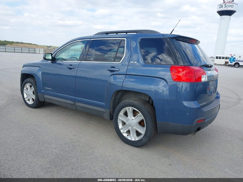 2CTFLTE55B6273716 2011 Gmc Terrain 3.0 Sle-2 blue