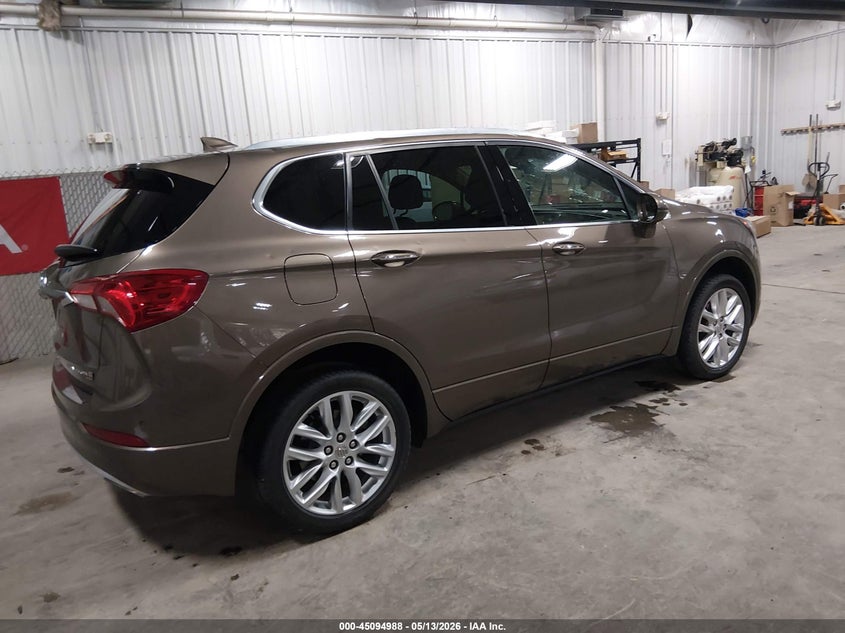 Vin: lrbfx4sx2kd109836, lot: 45592555, buick envision awd premium ii 20194