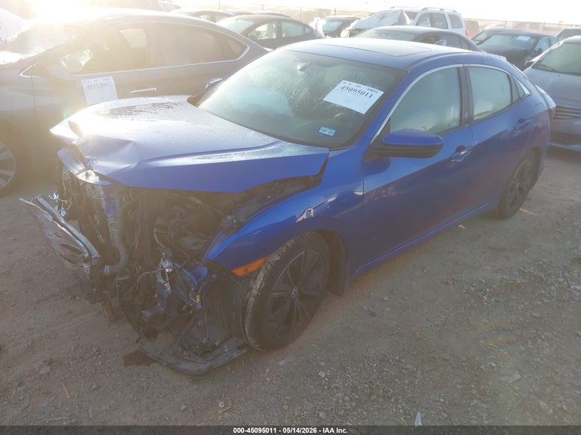 2018 Honda Civic Ex SHHFK7H53JU414050 photo 1