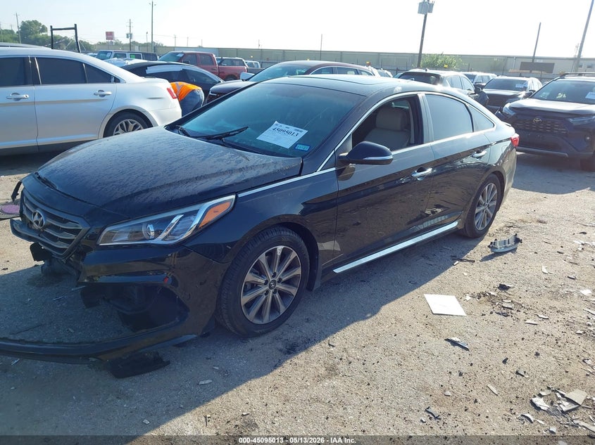 2017 Hyundai Sonata Limited 5NPE34AF7HH455742 photo 1