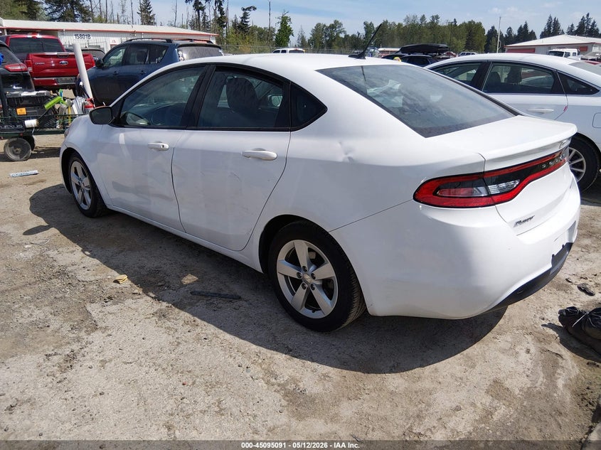 Vin: 1c3cdfbb1gd625159, lot: 45592658, dodge dart sxt 20163