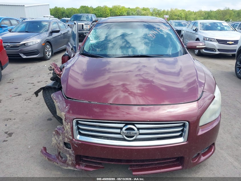 2012 Nissan Maxima 3.5 3.5 S 3.5 Sv brown Lot 111045095099 Vin 1N4AA5AP5CC811148