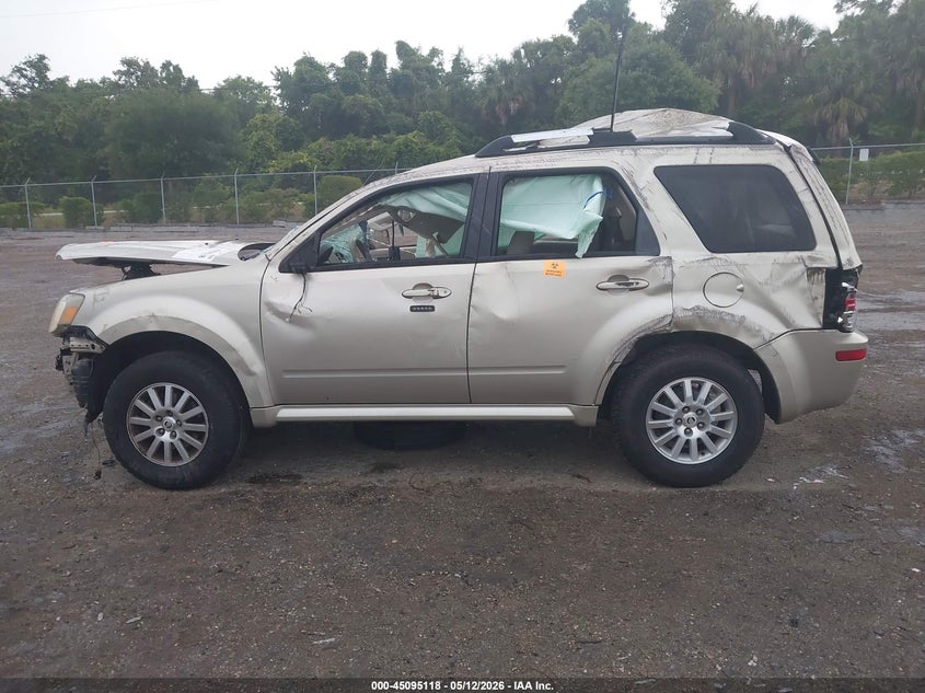 2010 Mercury Mariner Premier VIN: 4M2CN8H70AKJ19083 Lot: 45095118