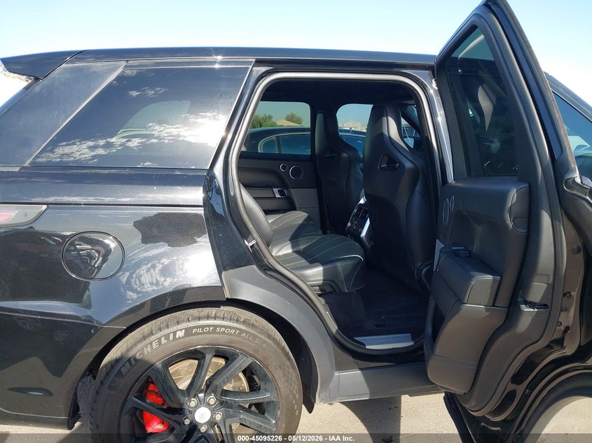 2016 Land Rover Range Rover Sport 5.0L V8 Supercharged Svr VIN: SALWZ2EF0GA571168 Lot: 45095226