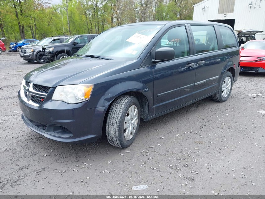 Vin: 2c4rdgbg2er328497, lot: 45592894, dodge grand caravan american value pkg 20142