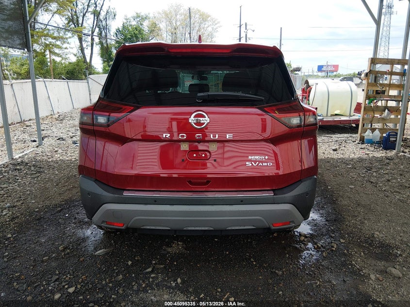 VIN JN8AT3BB0MW200959 2021 NISSAN ROGUE SV INTELLIGENT AWD