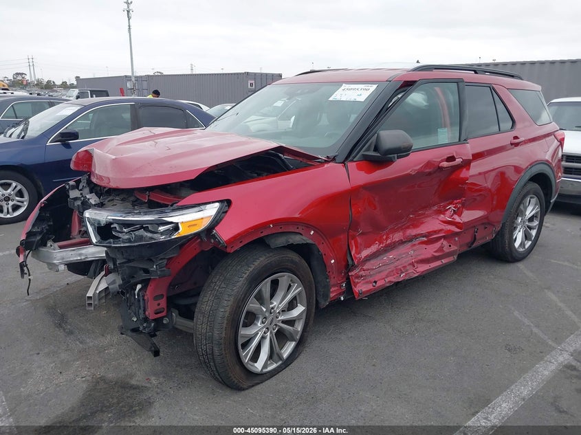2020 Ford Explorer Xlt 1FMSK7DHXLGB53696 photo 1
