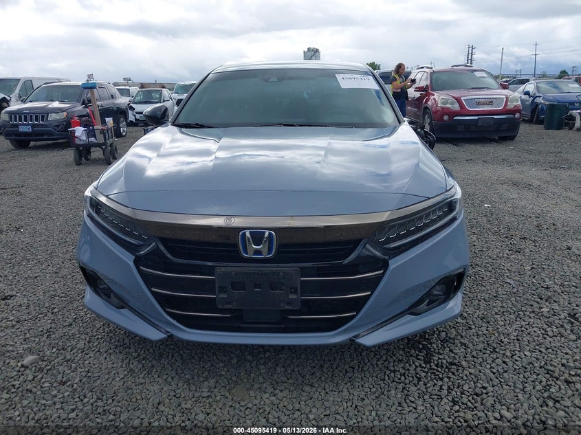 VIN 1HGCV3F24NA035751 2022 HONDA ACCORD HYBRID SPORT
