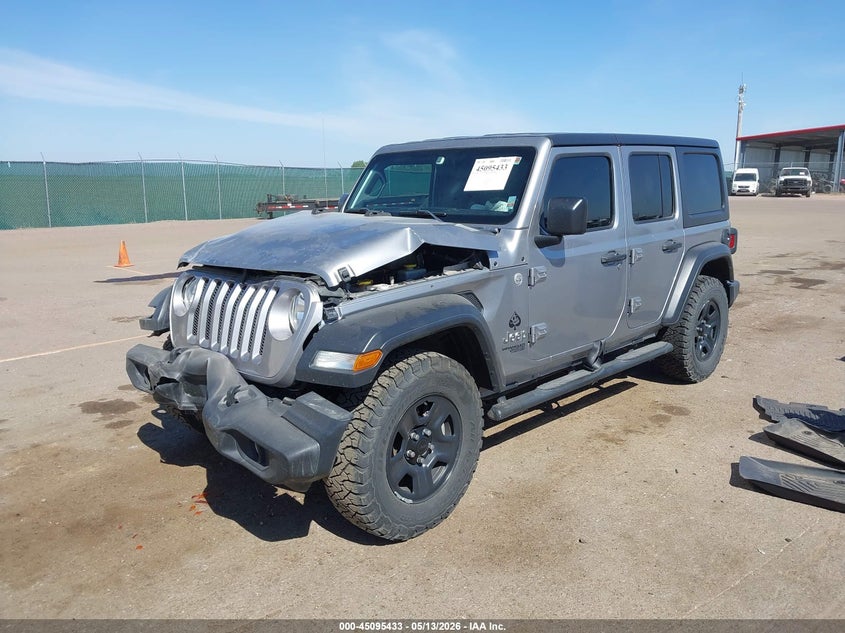 2018 Jeep Wrangler Unlimited Sport 4x4 1C4HJXDG4JW150501 photo 1