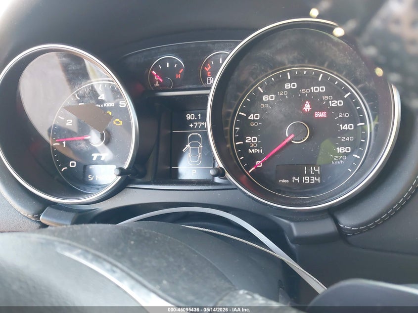 2014 Audi Tt 2.0T VIN: TRUBFAFKFE1008003 Lot: 45095436