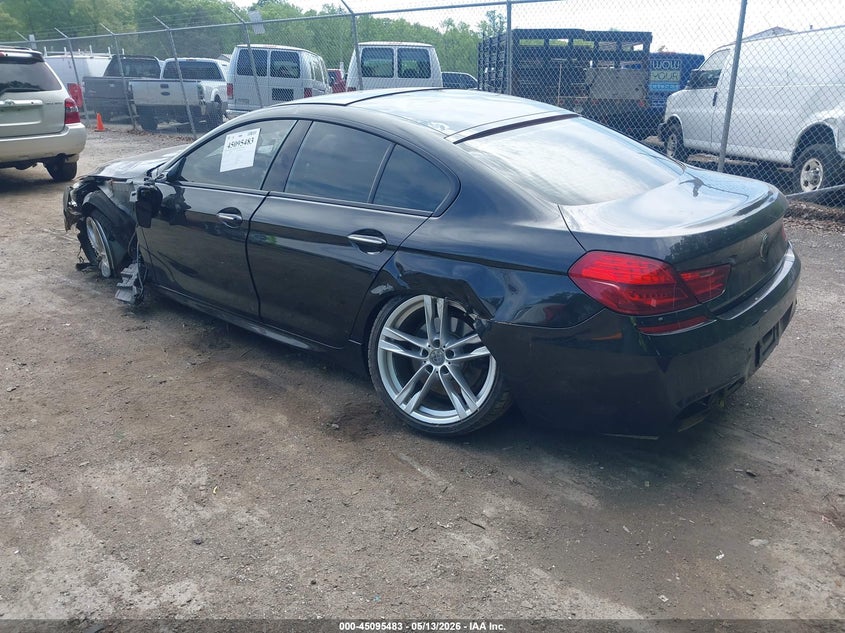 Vin: wba6b4c54fd761115, lot: 45593050, bmw 650i gran coupe xdrive 20153