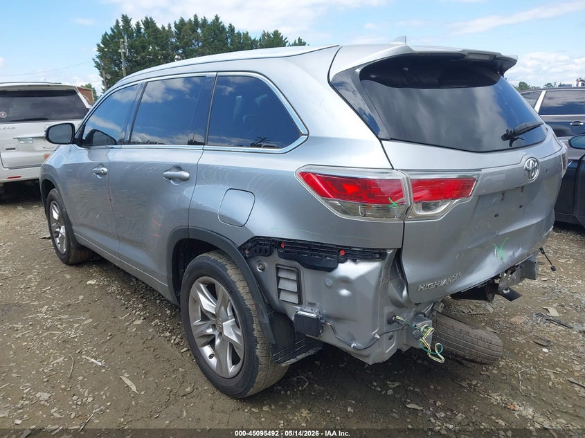 2015 TOYOTA HIGHLANDER SPORT UTILITY VEHICLE 3.5L V-6 DOHC, VVT, 270HP