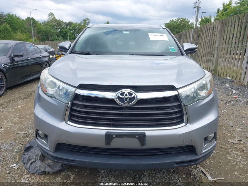 2015 TOYOTA HIGHLANDER SPORT UTILITY VEHICLE 3.5L V-6 DOHC, VVT, 270HP