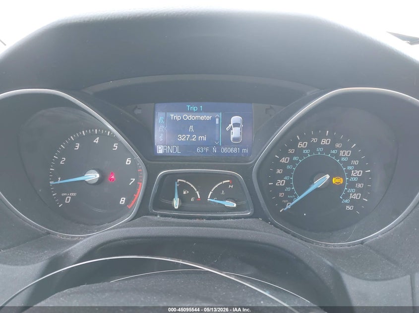 2012 Ford Focus 2.0 Se grey Lot 111045095544 Vin 1FAHP3F24CL474454
