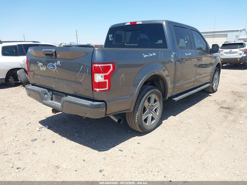 Vin: 1ftew1eg5jfb58445, lot: 45593152, ford f-150 xlt 20184