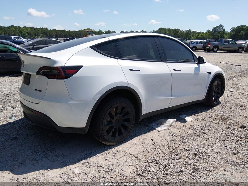 Vin: 7saygaee9nf308739, lot: 45593154, tesla model y long range dual motor all-wheel drive 20224