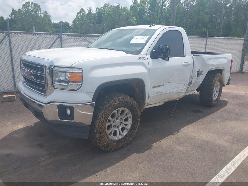 Vin: 1gtn2uec6ez122715, lot: 45593160, gmc sierra 1500 sle 20142