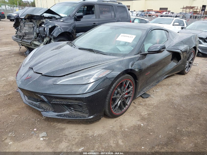 Vin: 1g1yc2d40p5500216, lot: 45593200, chevrolet corvette stingray rwd  3lt 20232