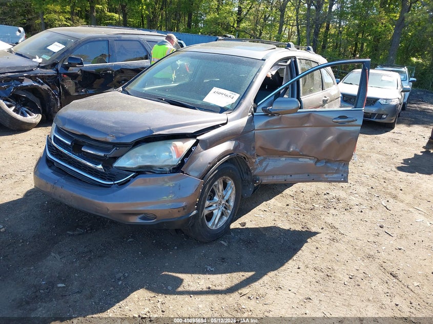 2010 Honda Cr-V Ex-L 5J6RE4H73AL100847 photo 1