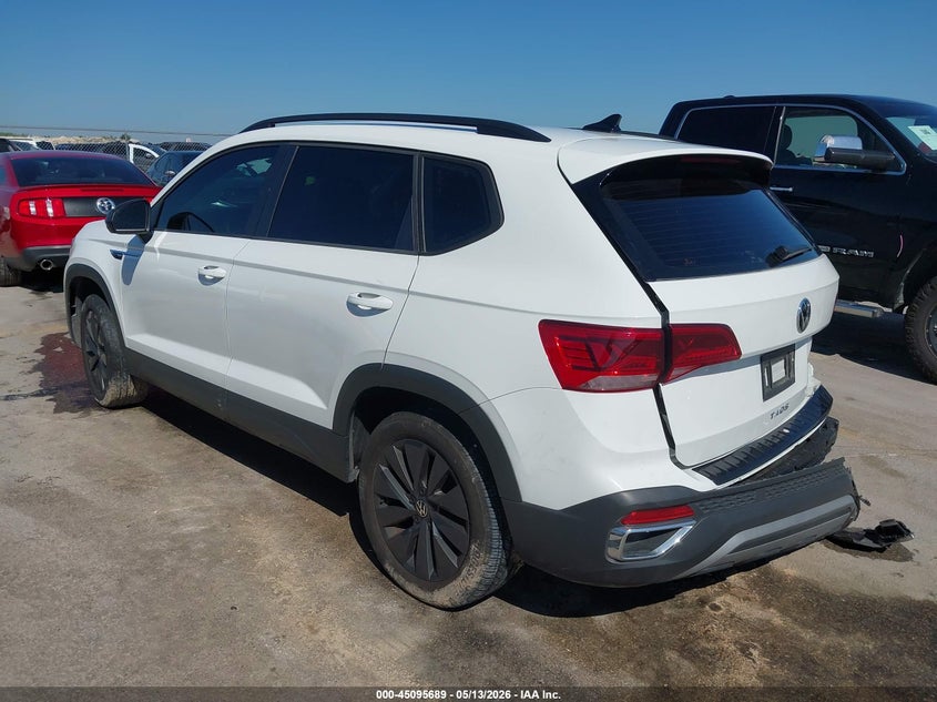 2024 VOLKSWAGEN TAOS auction photo 3