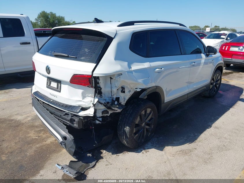 2024 VOLKSWAGEN TAOS auction photo 4