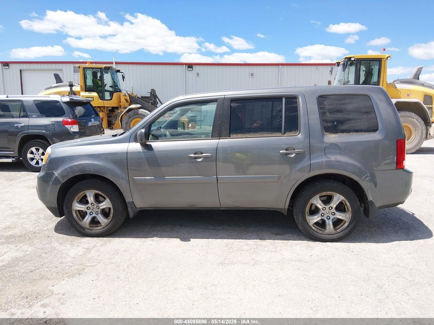 2012 Honda Pilot 3.5 Ex-L grey Lot 111045095696 Vin 5FNYF4H64CB043151