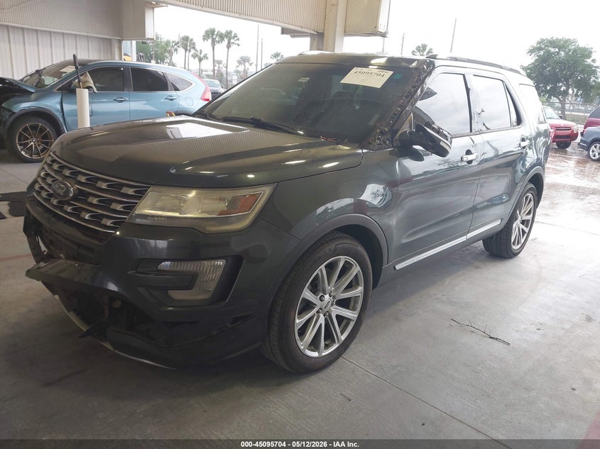 Vin: 1fm5k7f8xggc06204, lot: 45593271, ford explorer limited 20162