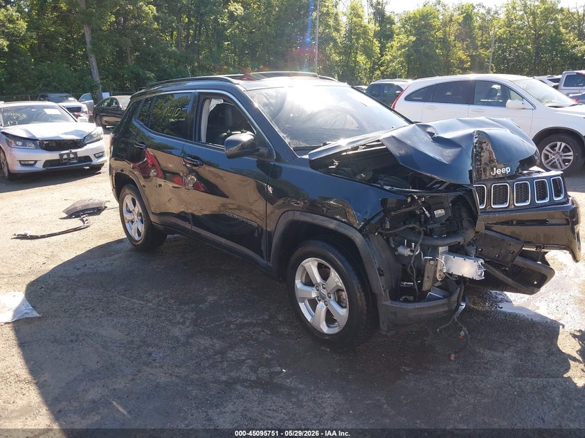 Vin: 3c4njdbb5mt540591, lot: 45593320, jeep compass latitude 4x4 2021 img_1