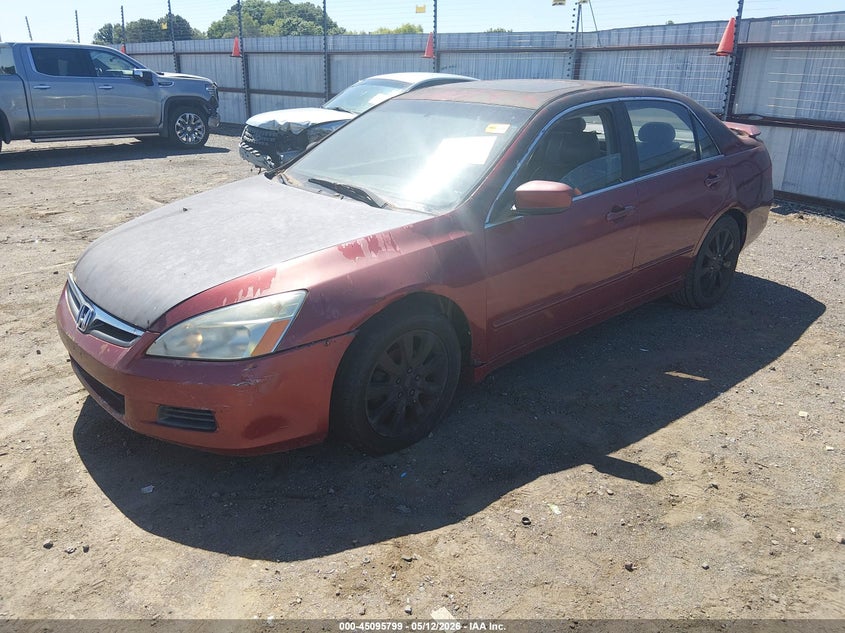 2007 Honda Accord 3.0 Ex 1HGCM66527A048595 photo 1