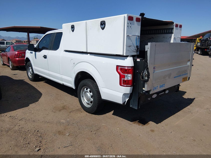 Vin: 1ftex1c50jkf16105, lot: 45593401, ford f-150 xl 20183