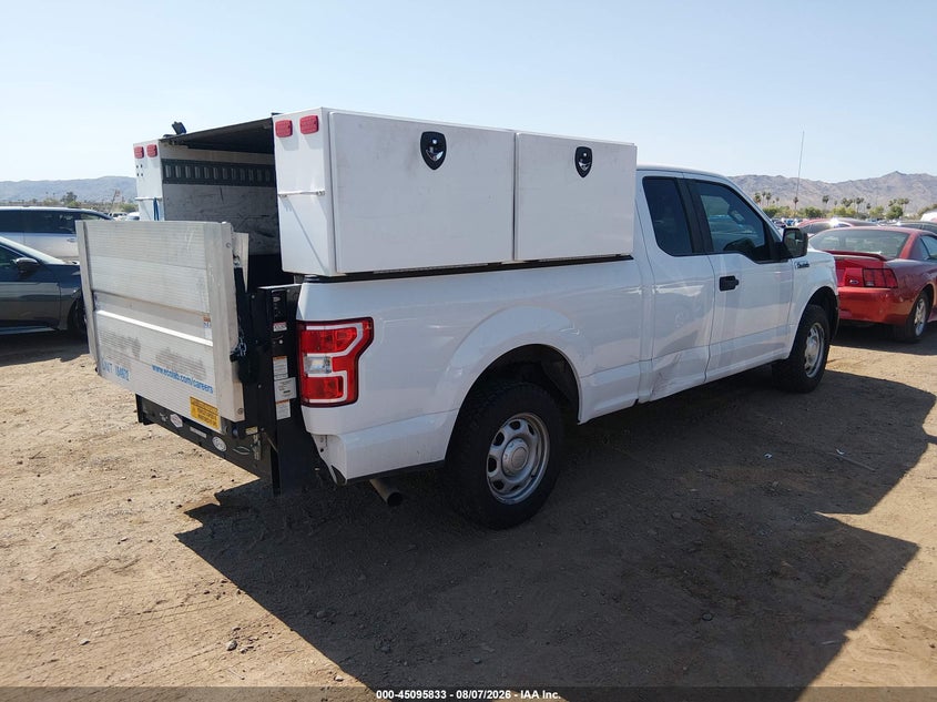 Vin: 1ftex1c50jkf16105, lot: 45593401, ford f-150 xl 20184