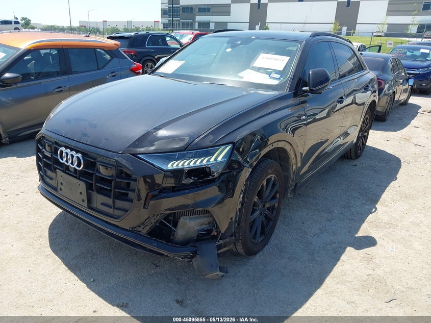 Vin: wa1fvaf15kd046091, lot: 45593422, audi q8 55 premium 20192