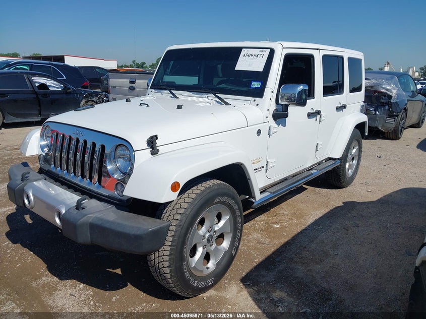 2014 Jeep Wrangler Unlimited Sahara 1C4BJWEG0EL164790 photo 1