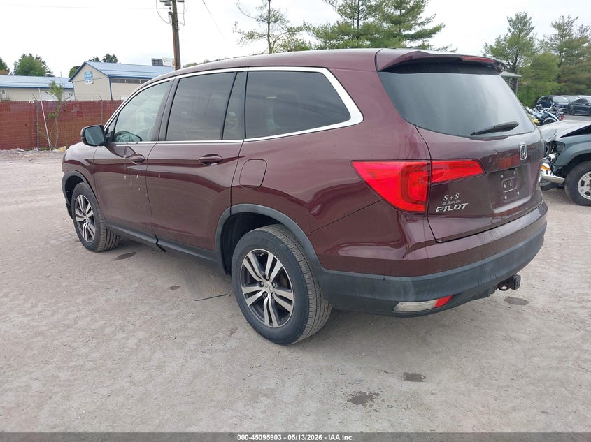 Vin: 5fnyf6h42gb066394, lot: 45593470, honda pilot ex 20163