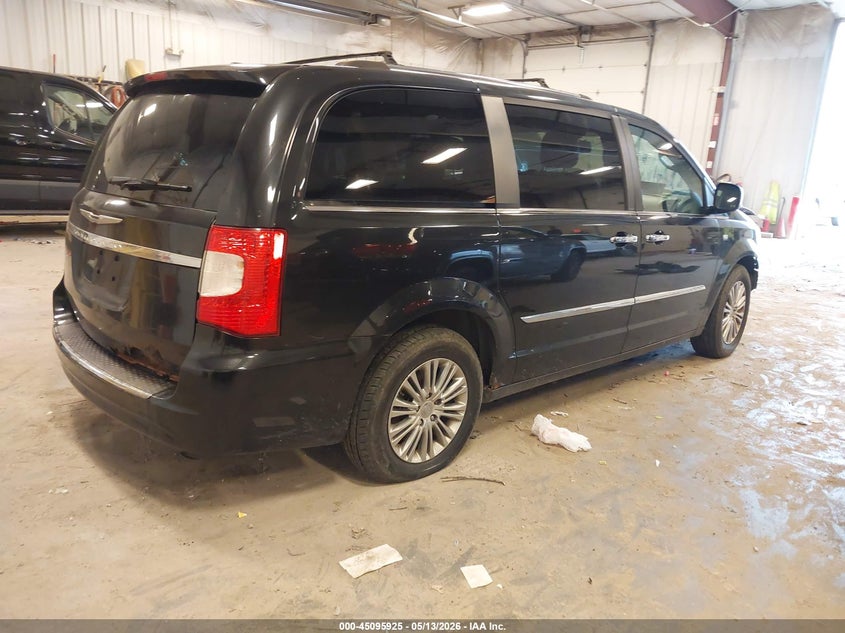Vin: 2c4rc1cg5er192123, lot: 45593492, chrysler town & country touring-l 30th anniversary 20144