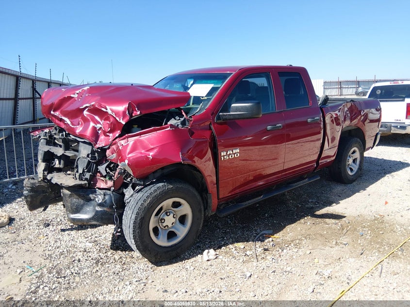 Vin: 1c6rr7fgxes338891, lot: 45593497, ram 1500 tradesman 20142