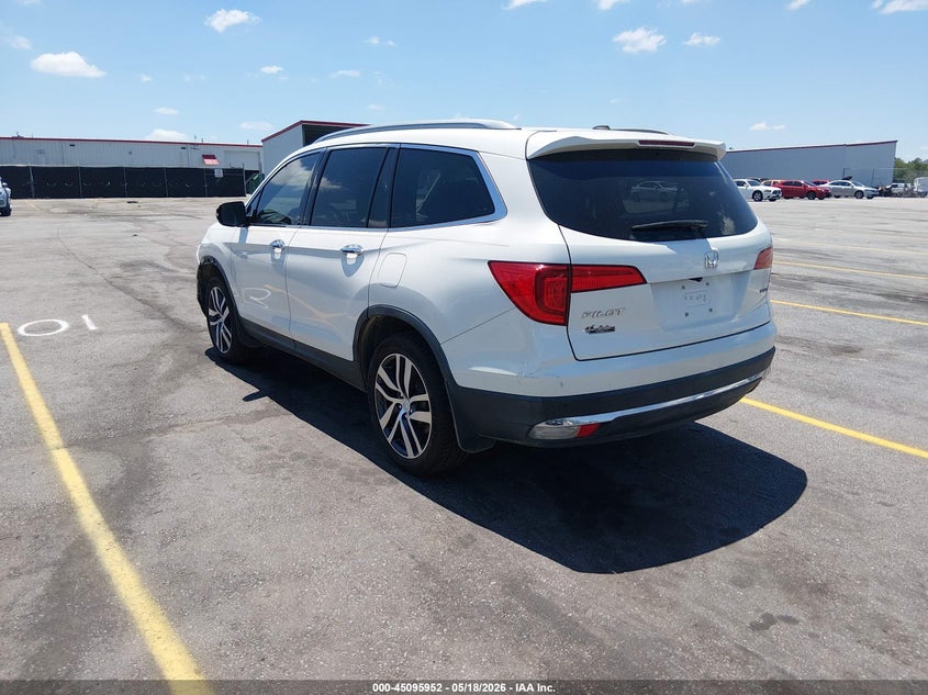 Vin: 5fnyf5h9xhb015328, lot: 45593519, honda pilot touring 20173