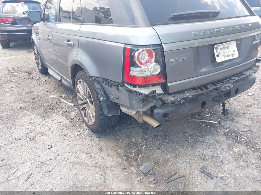 2012 Land Rover Range Rover Sport Hse VIN: SALSK2D4XCA756132 Lot: 45095962
