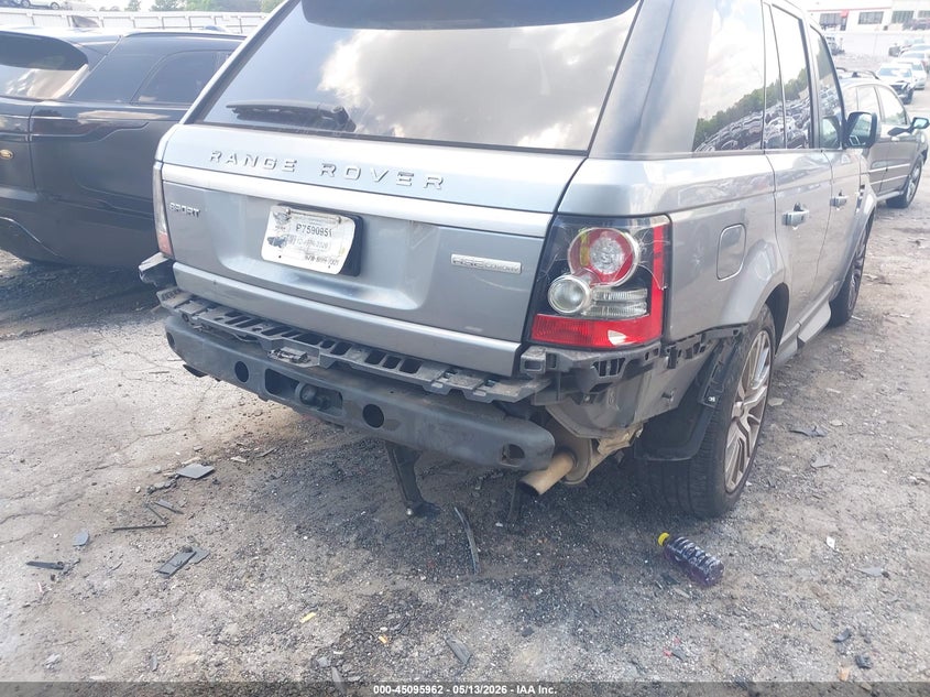 2012 Land Rover Range Rover Sport Hse VIN: SALSK2D4XCA756132 Lot: 45095962
