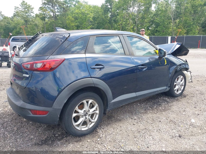 Vin: jm1dkdb76k0444340, lot: 45593562, mazda cx-3 sport 20194