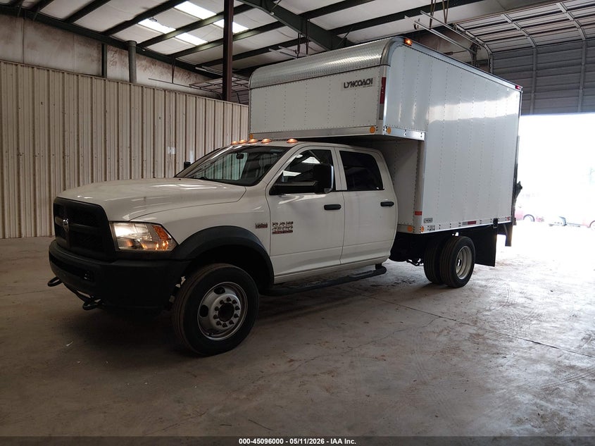 2014 Ram 4500 Ram 4500 Chassis Tradesman/Slt/Laramie white Lot 111045096000 Vin 3C7WRKEJ6EG327568